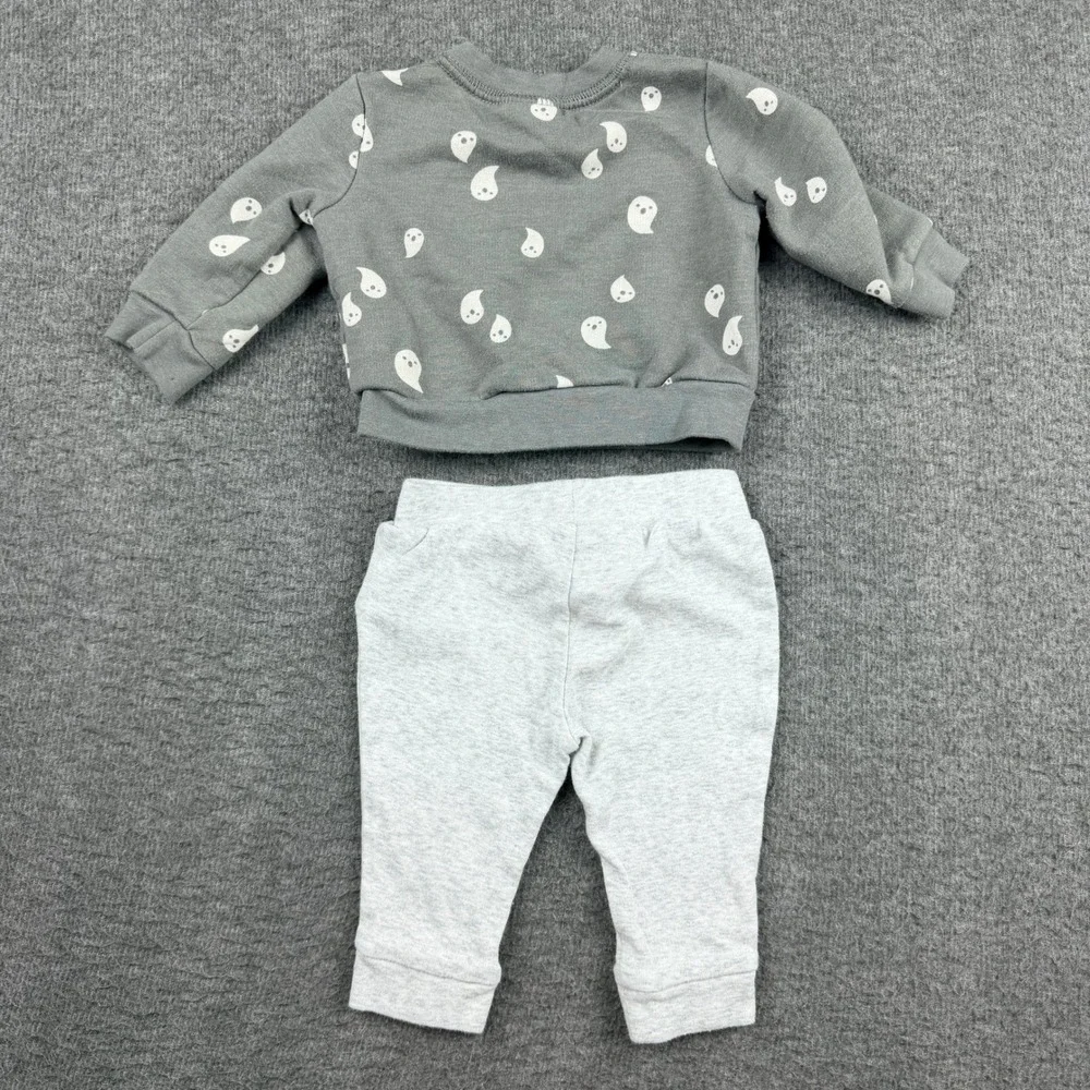 H&M Carters Baby Boy 6pc Bundle 0-3M Sleepers Bodysuit Romper Sweatshirt‎ Set